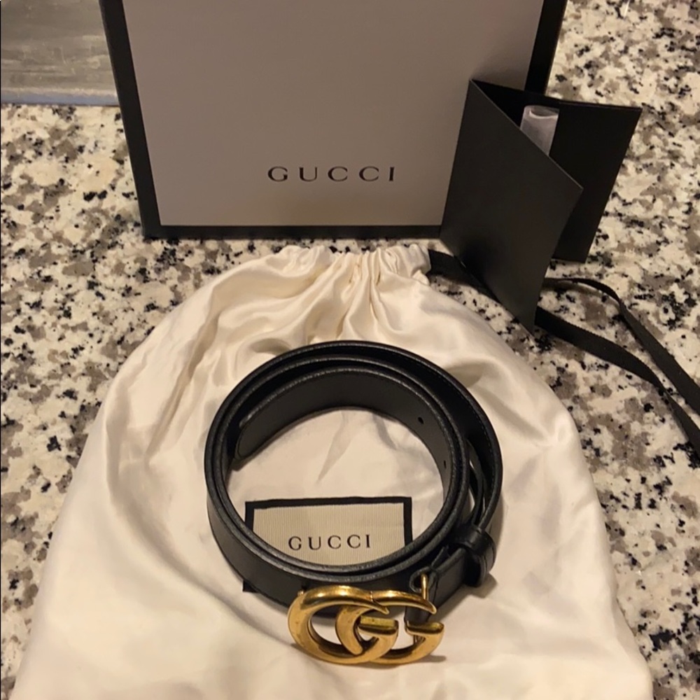 Double G Gucci Belt